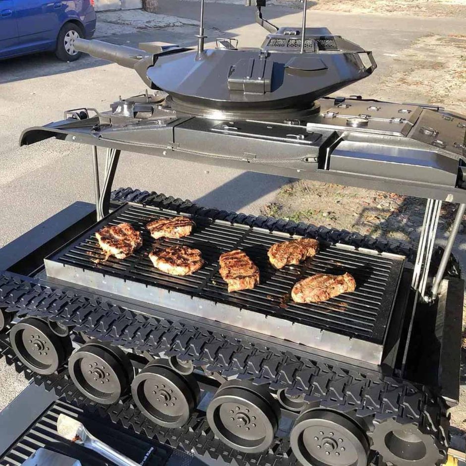 Огромный мангал