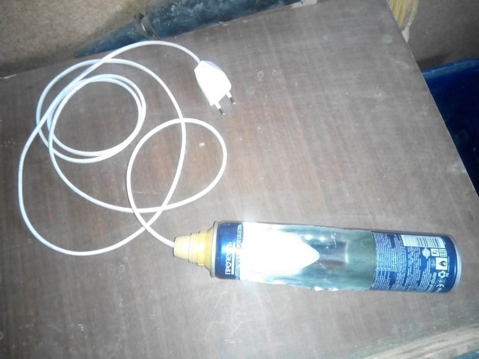 Самодельная переноска лампа