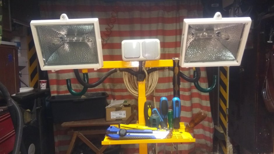 Освещение в гараж 12 вольт