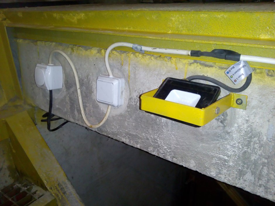 Освещение смотровой ямы в гараже 12 вольт