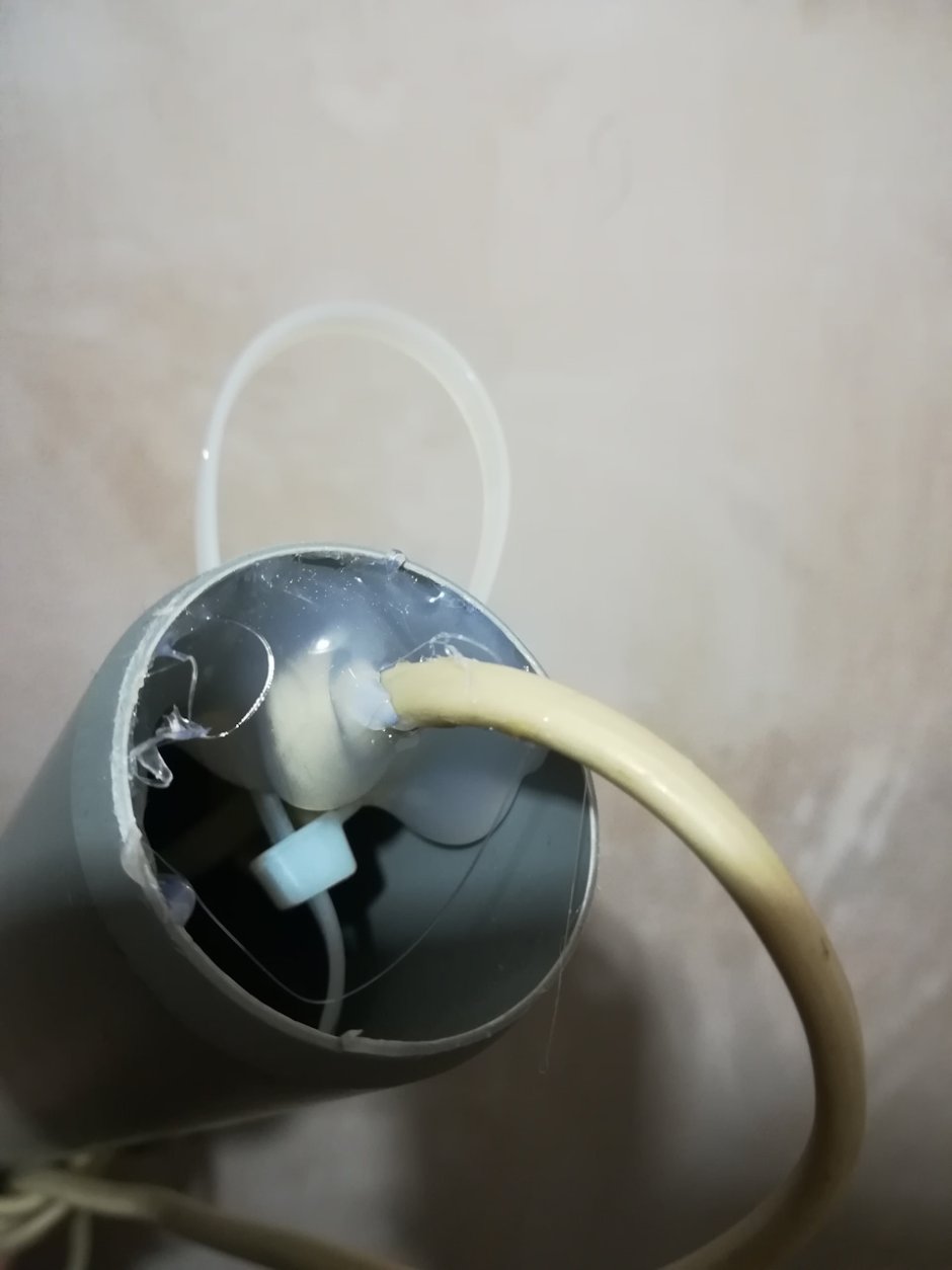 Подставка для прожектора из полипропиленовых труб