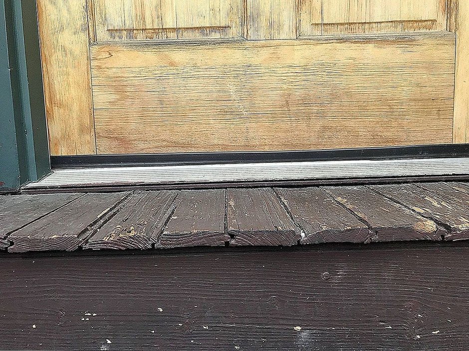 Бетонируем порог