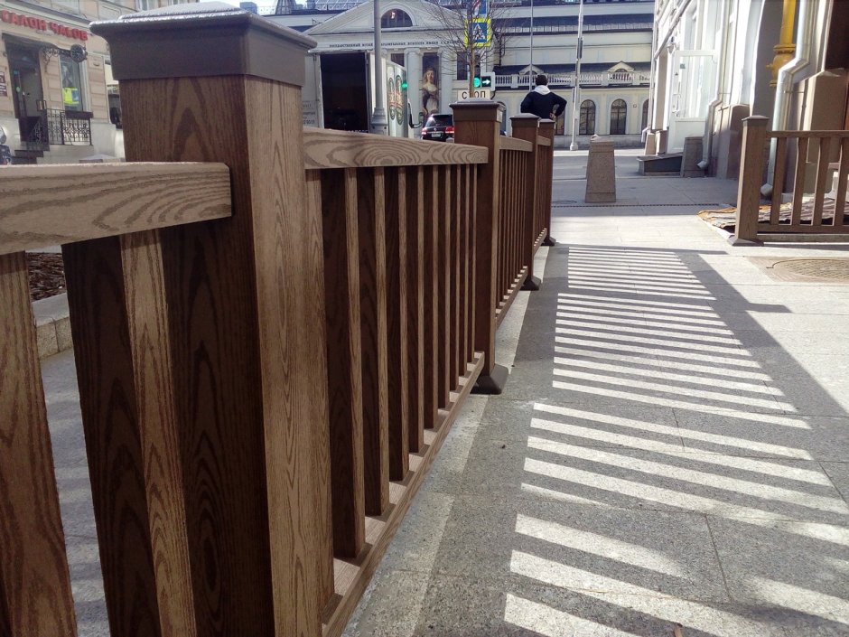 Ограждение ДПК Wood Brown