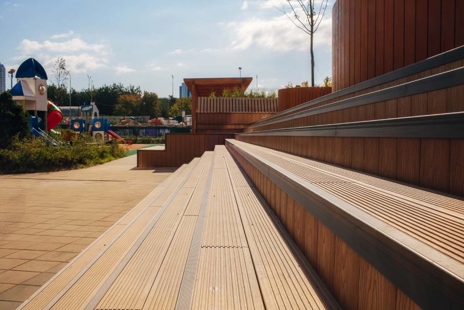 Секвойя ДПК столб