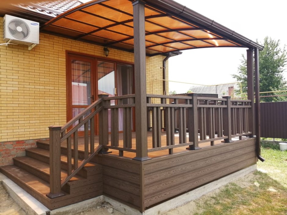 Декоративные ограждения Holzdorf из ДПК