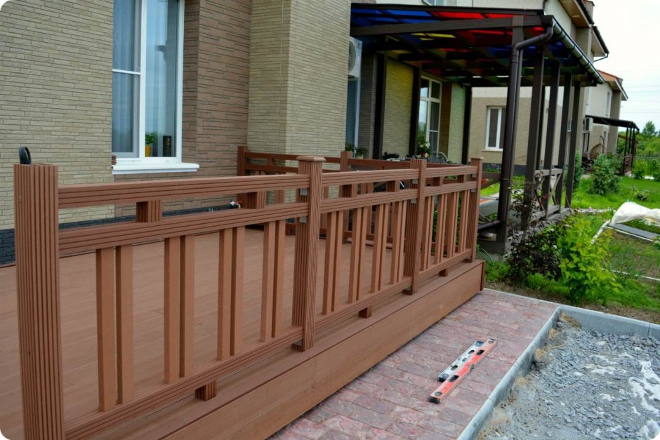 Декинг на даче