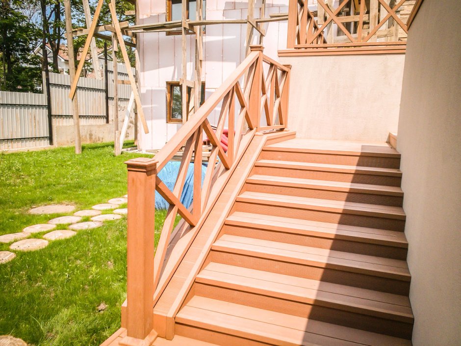 Заборная секция 1200х1800 ДПК