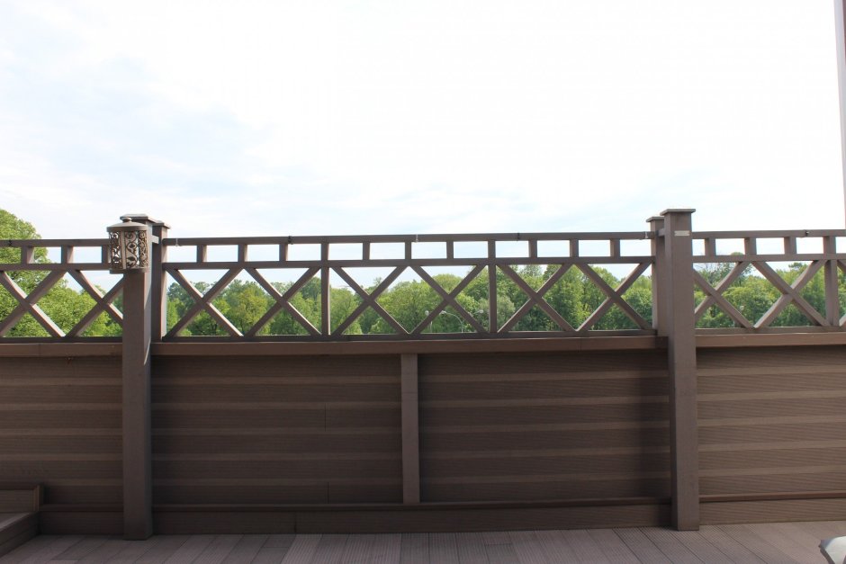 Ограждения ДПК под дерево