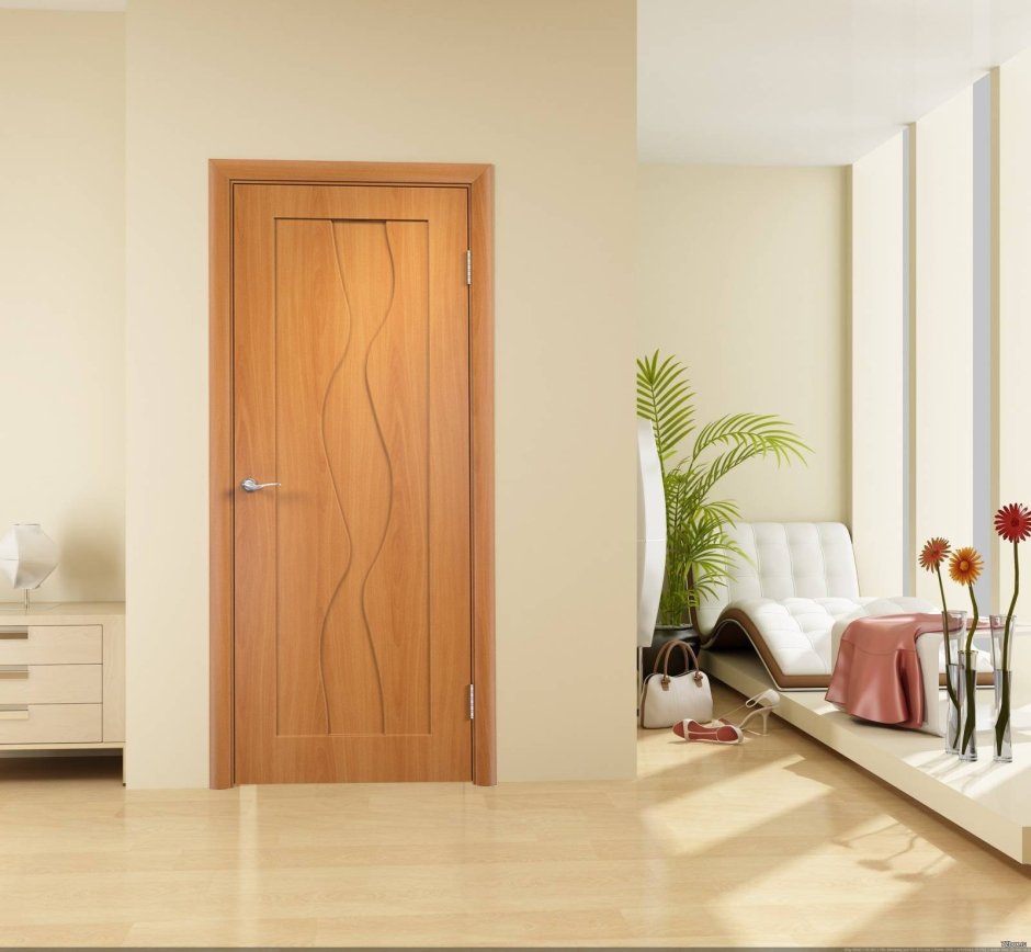 Двери на кухне в интерьере