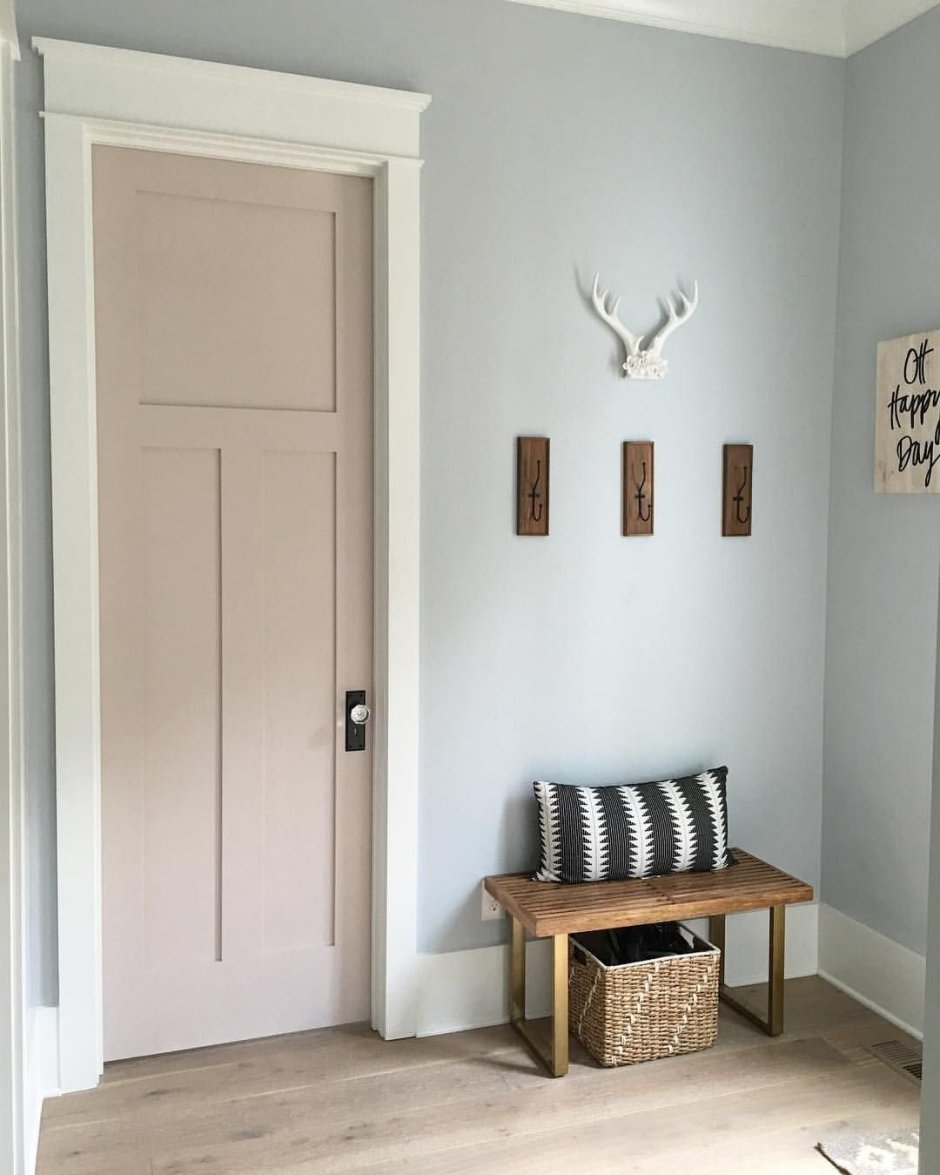 Коричневые двери в интерьере