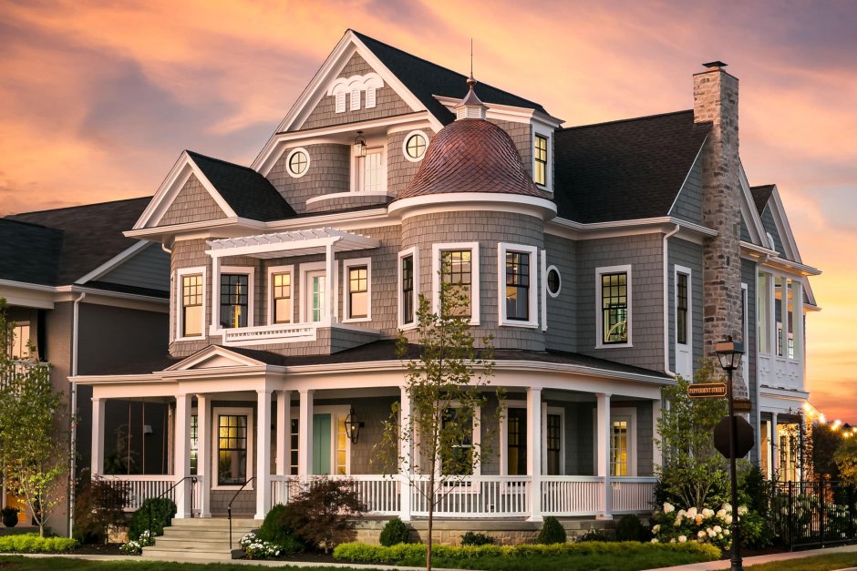 Красивые особняки