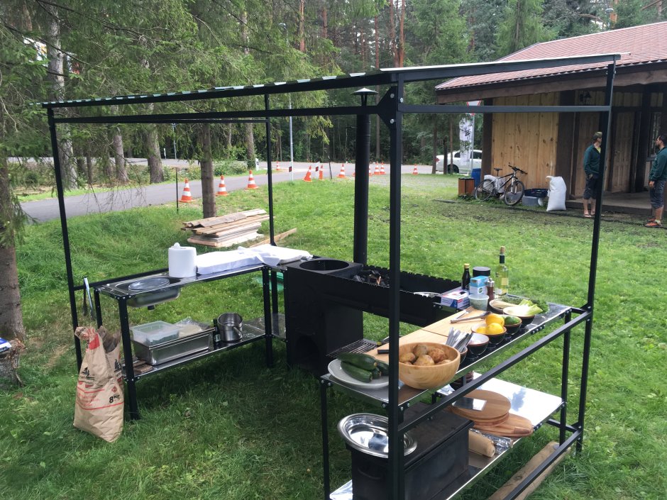 Навес для мангала