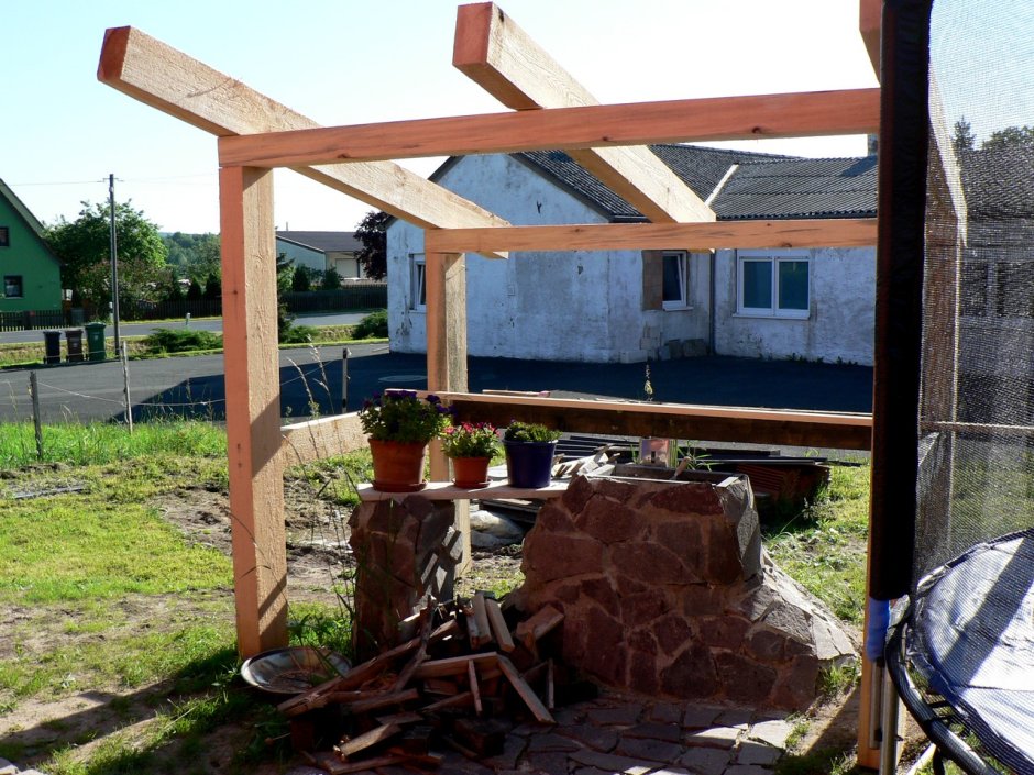 Летние беседки для дачи из металла