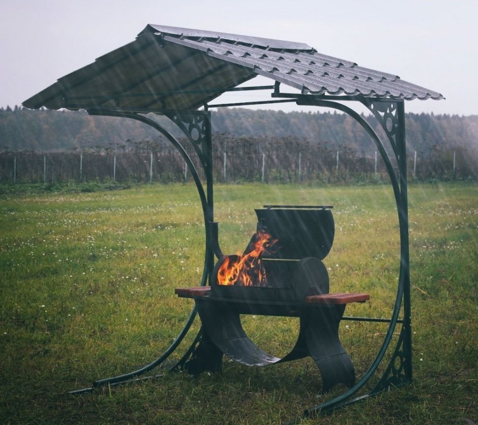 Небольшой мангал