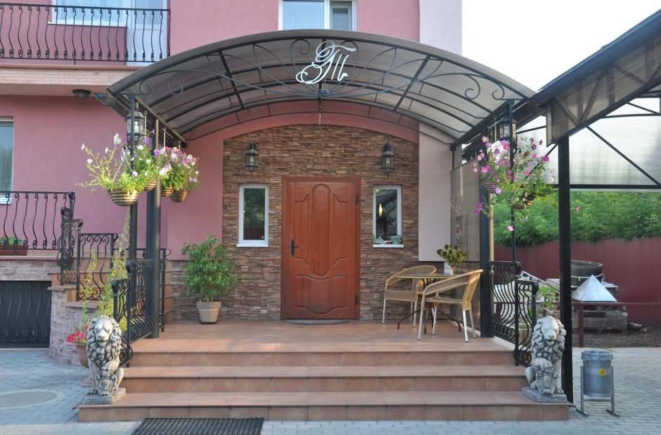 Красивые навесы