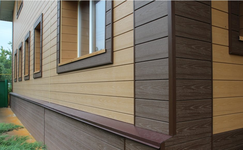 Сайдинг из ДПК под дерево «cm cladding» Швеция Cottage Mode