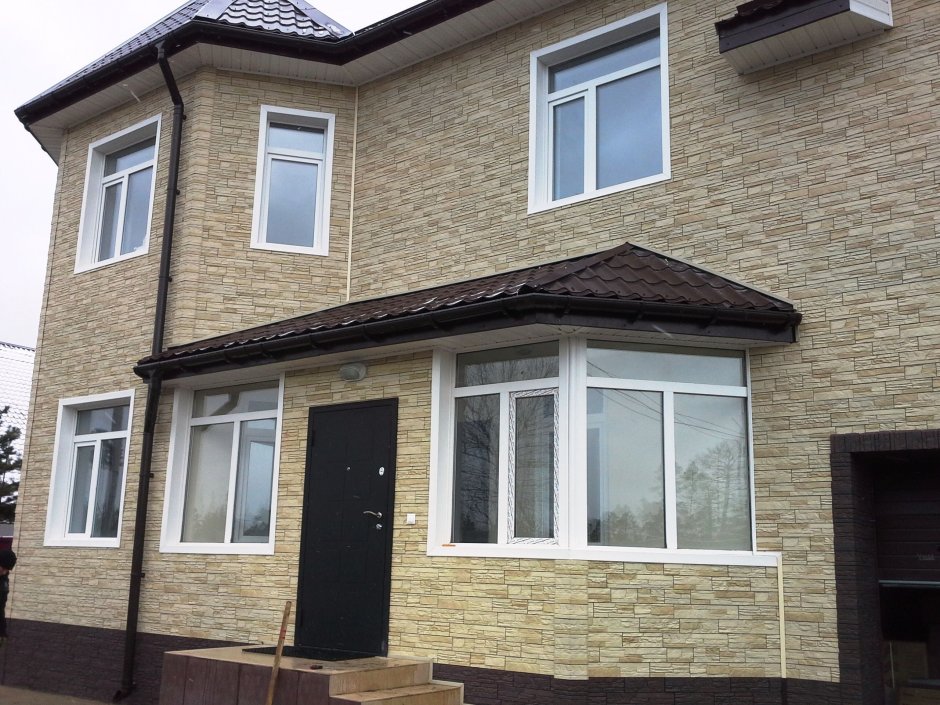 Фасадные панели Docke Stein Янтарный