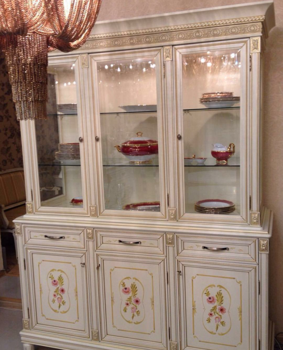 Угловая витрина "Паола" БМ-2115