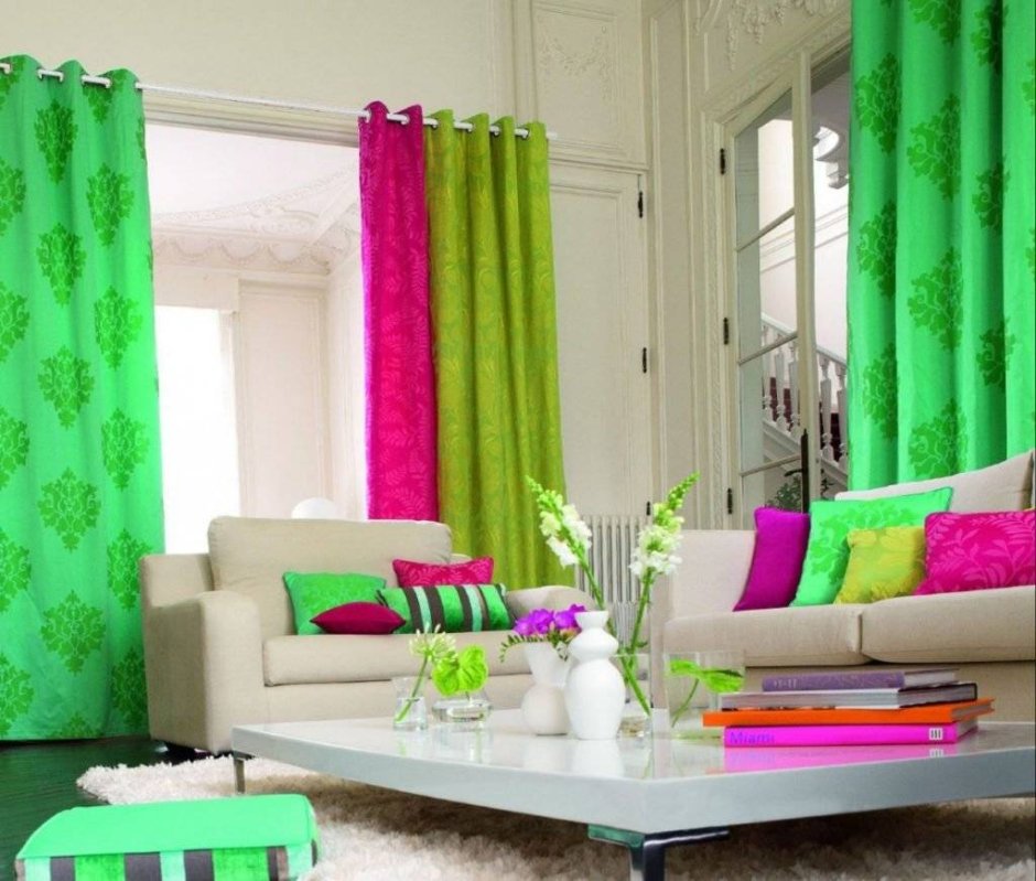 Шторы в стиле Эклектика