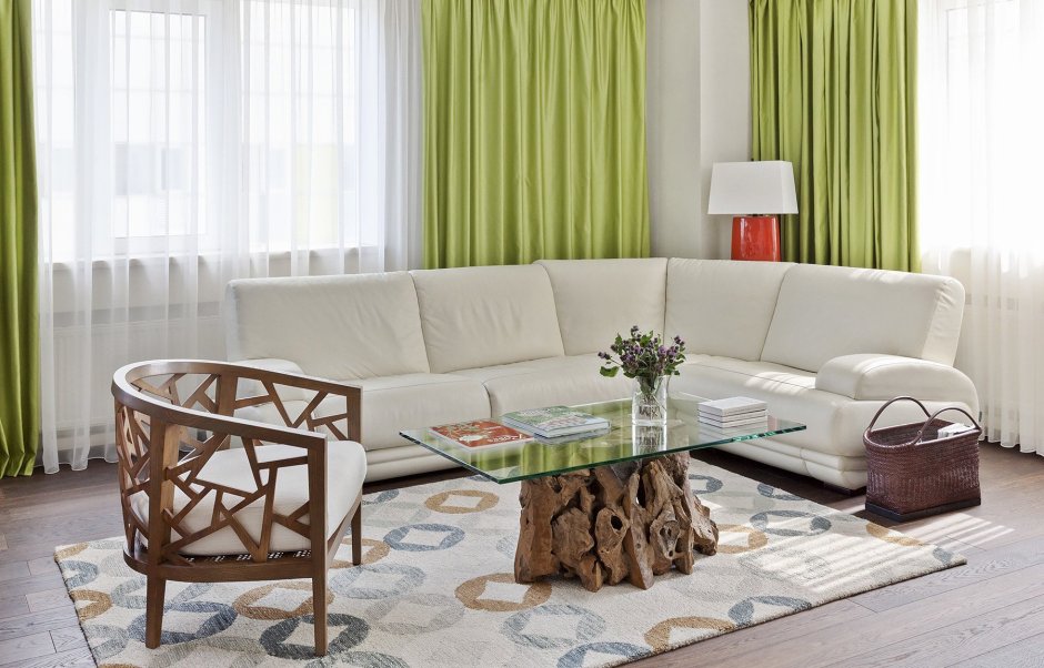 Пинтерест зеленый диван