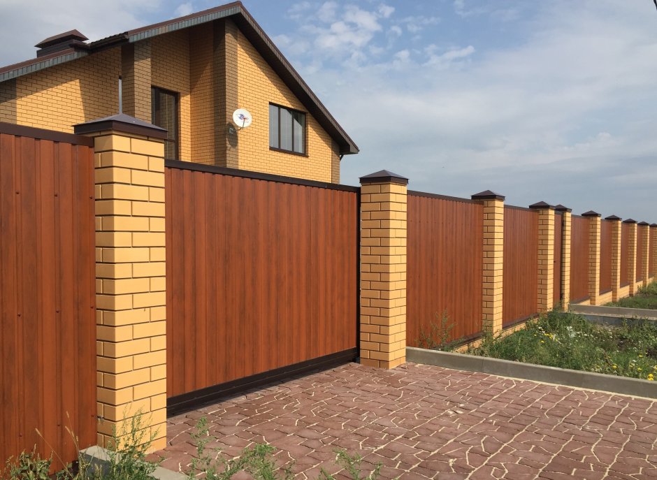 Забор под ключ