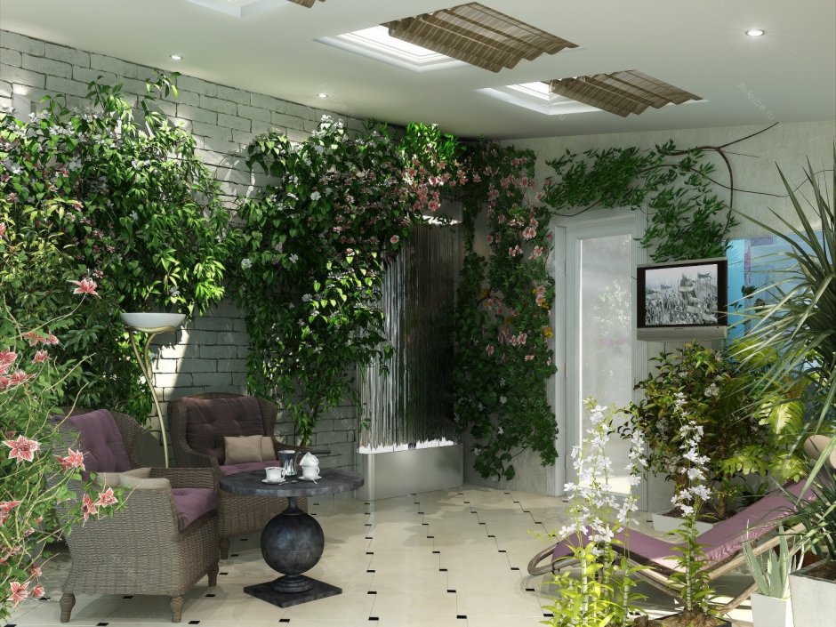 Зимний сад салон красоты