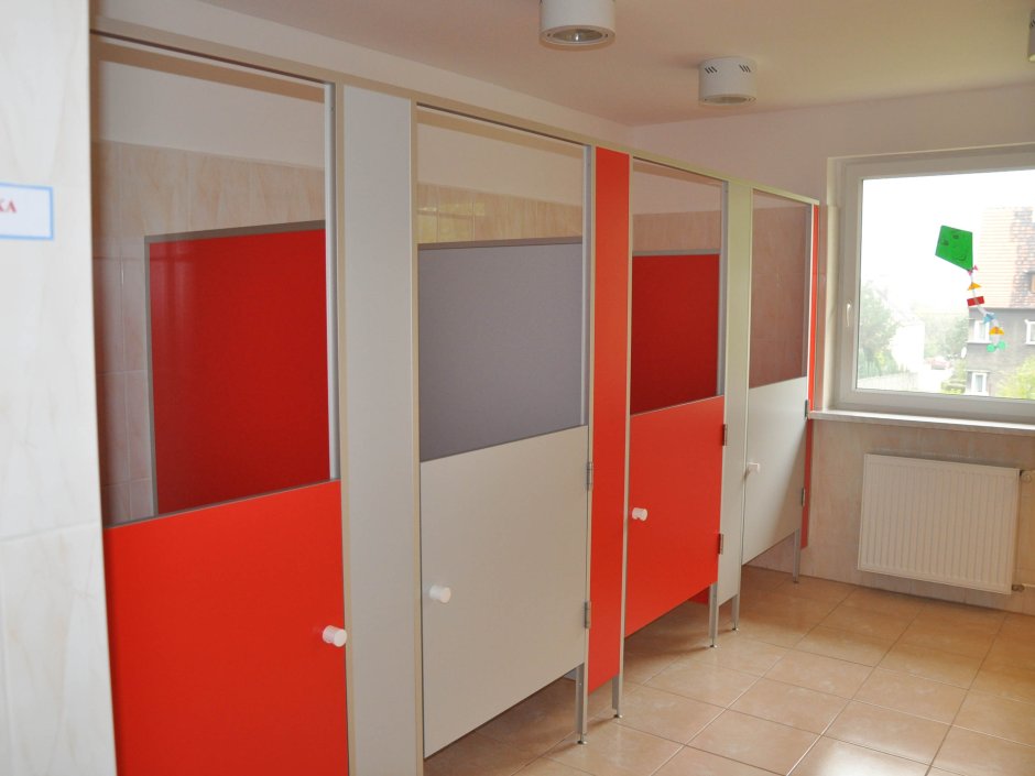 Туалетные перегородки Алютех