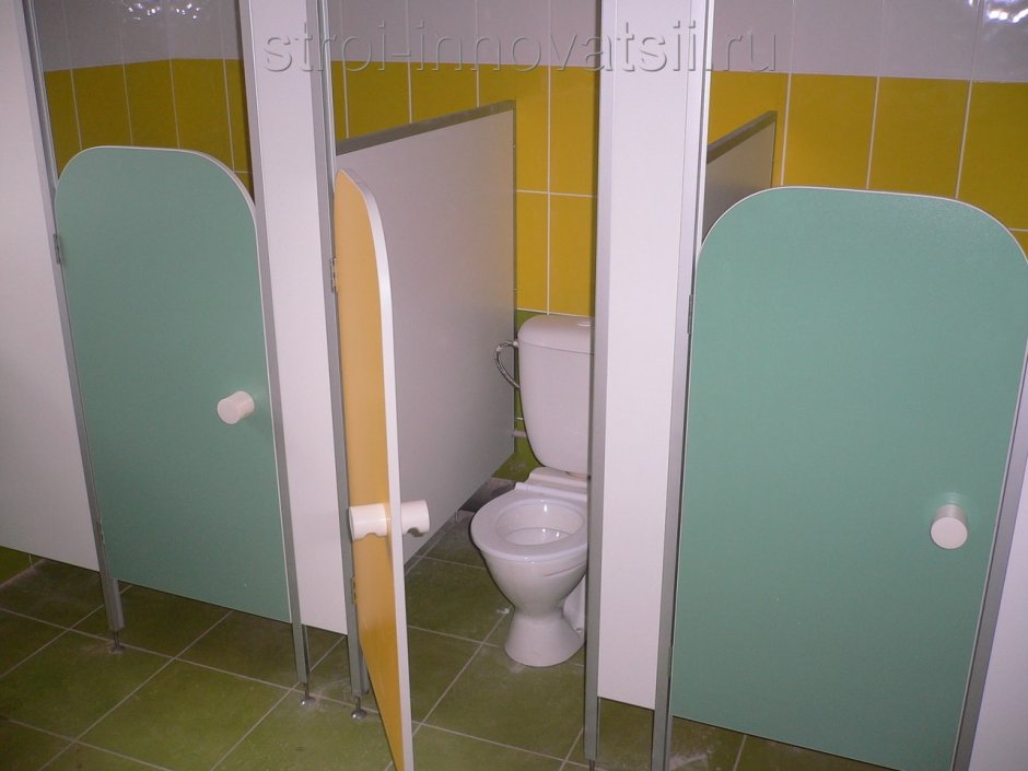 Туалетные кабины в ДОУ