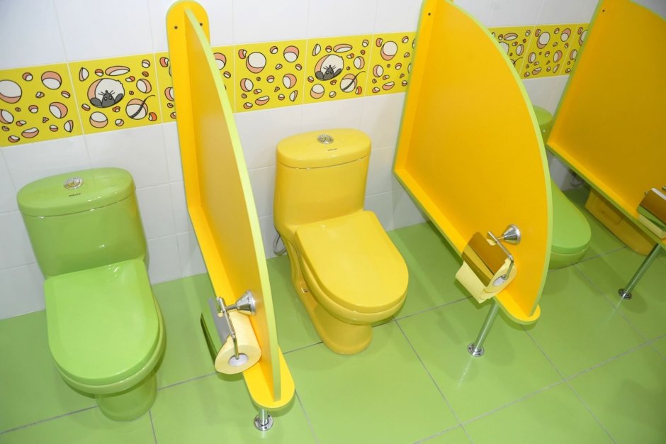 Унитазы в детском саду