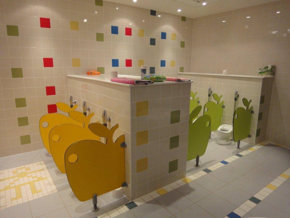 Санузел в детском саду
