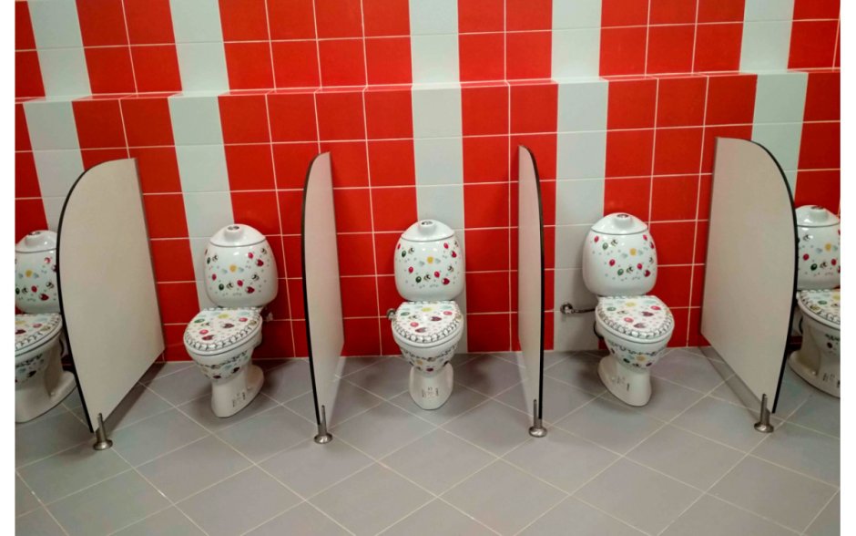 Писсуарные перегородки из HPL пластика