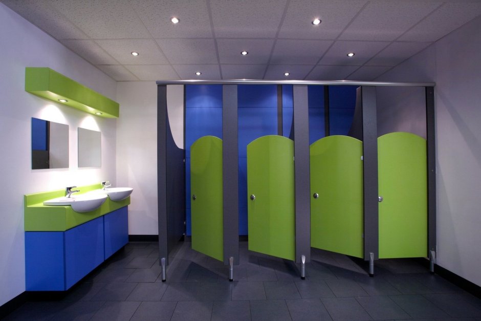 Писсуарные перегородки для санузлов HPL