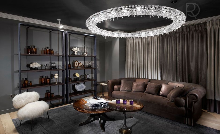 Хрустальная люстра Manooi loop 80