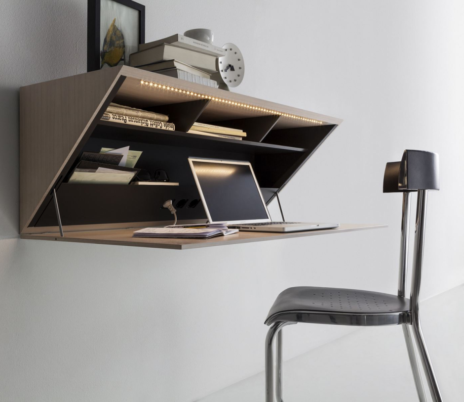 Стол полка складной настенный