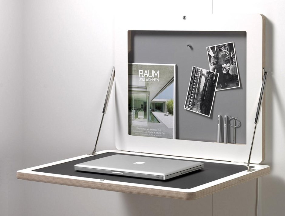 Настенная полка для ноутбука