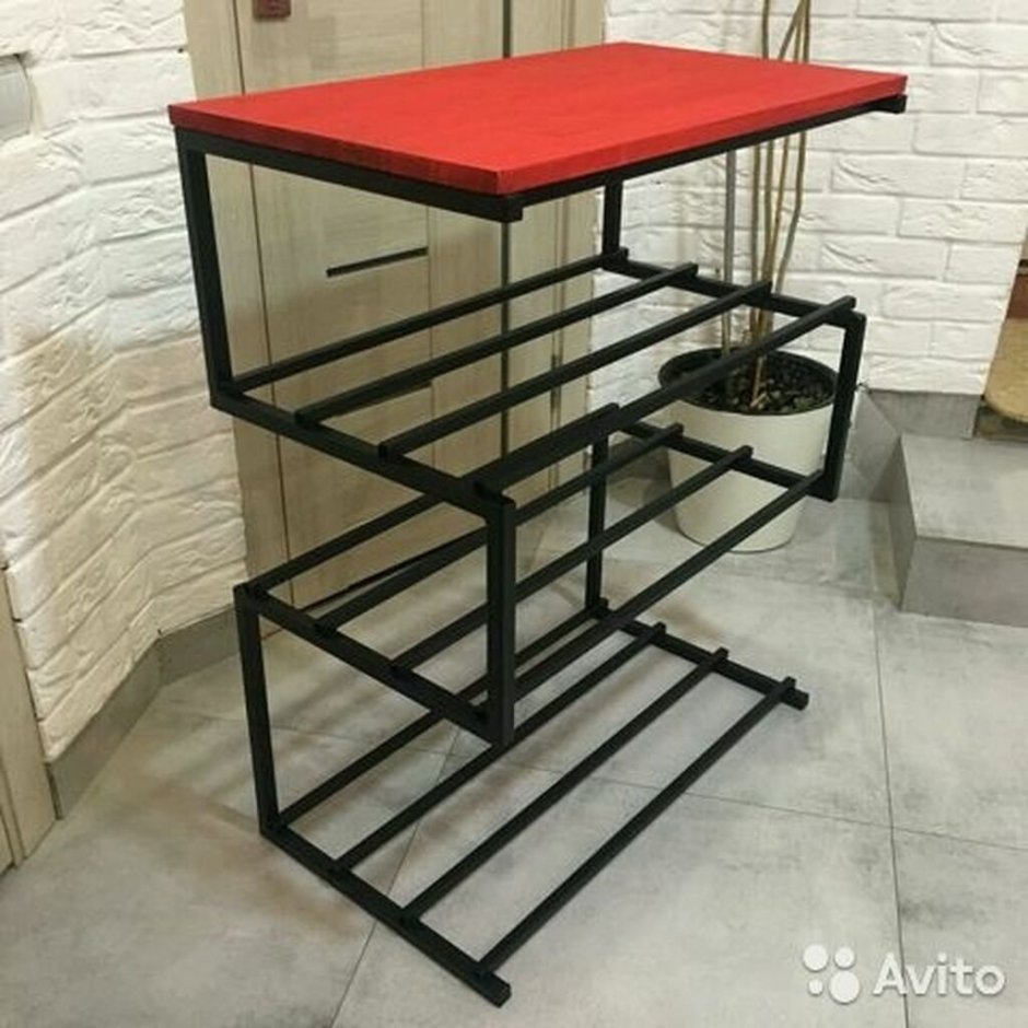 Полка для обуви из паллет