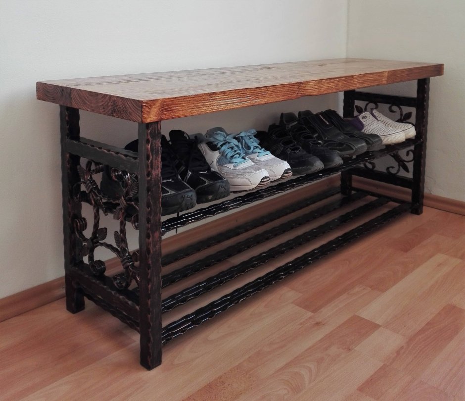 Обувница из полипропиленовых труб