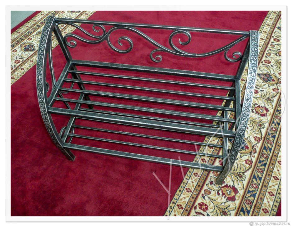 Полка для обуви в стиле лофт