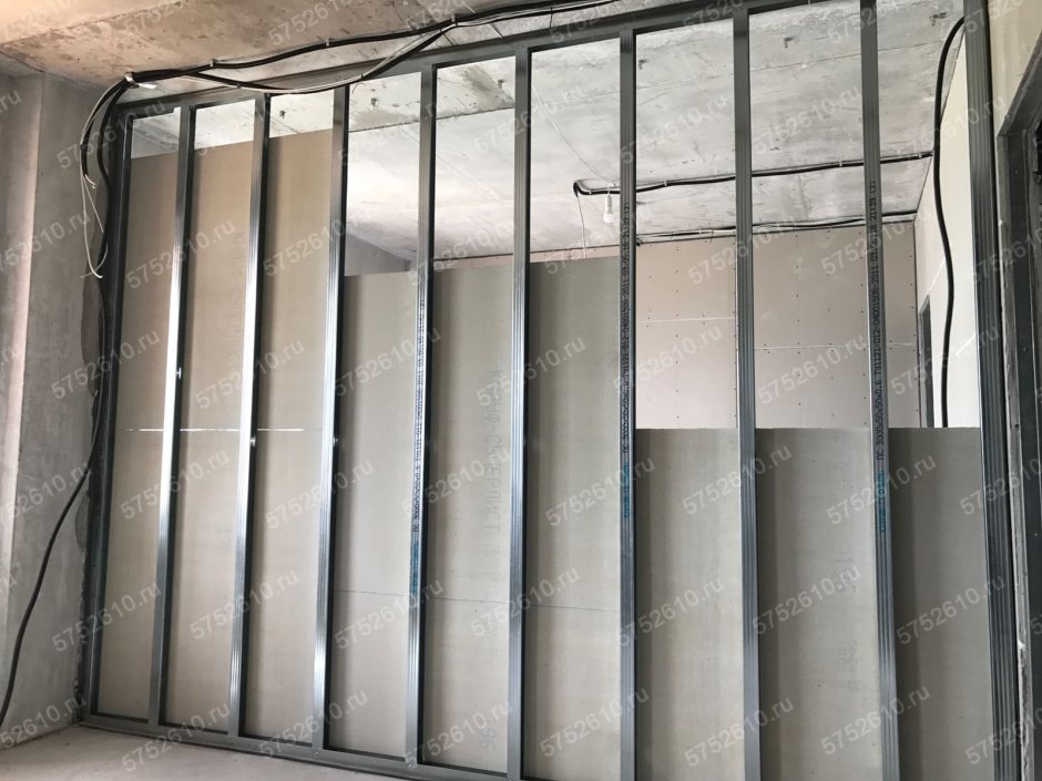 Схема монтажа гипрочного профиля