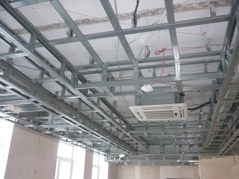 Перегородка из профиля 50 Кнауф