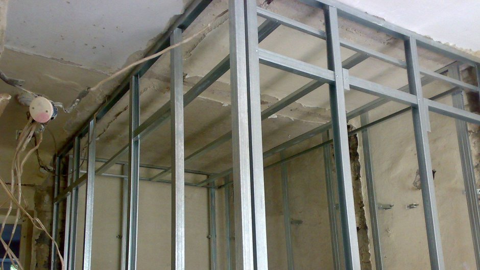 Каркас из профиля ПП 27х60