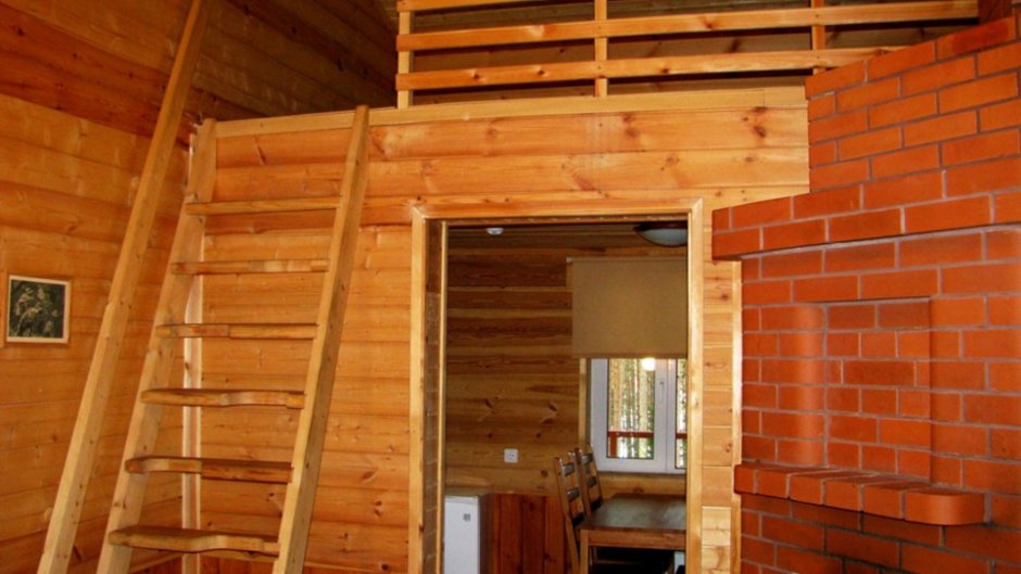 Дом баня с антресолью