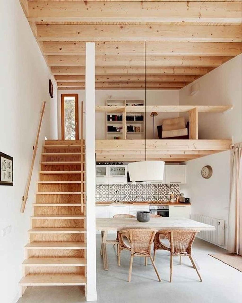 Домик с антресольным этажом