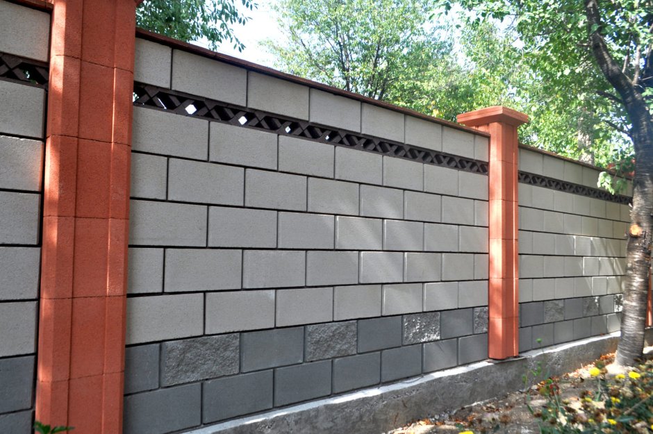 Блоки забора СТОУНТЕК