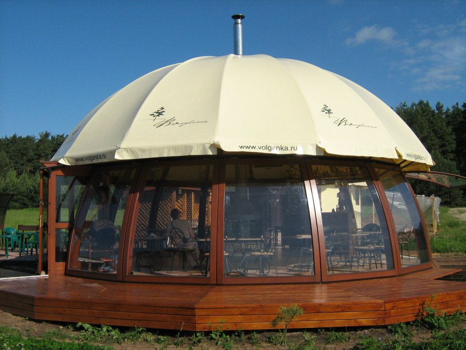 Круглый павильон
