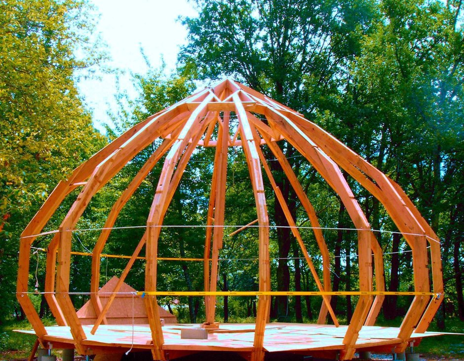 Беседки купольные пирамиды