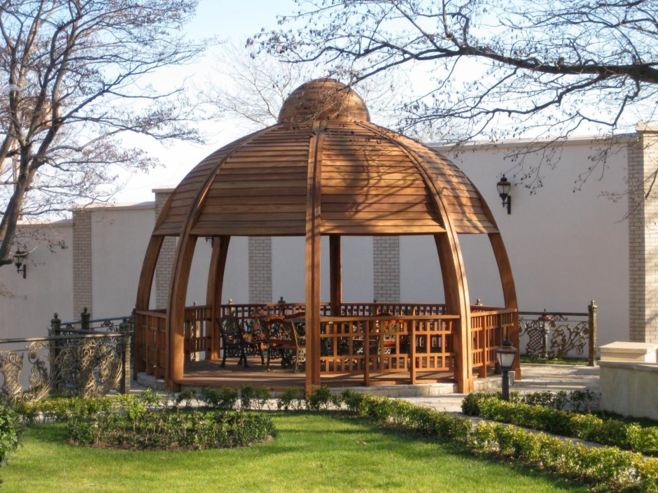 Купольная беседка