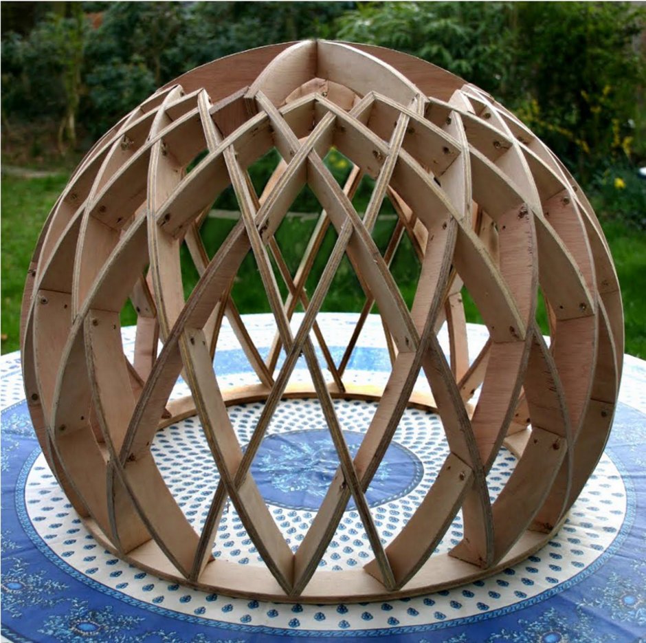 Беседка сфера геокупол