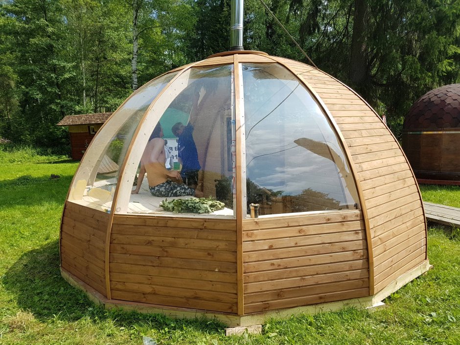 Купольная баня истопник