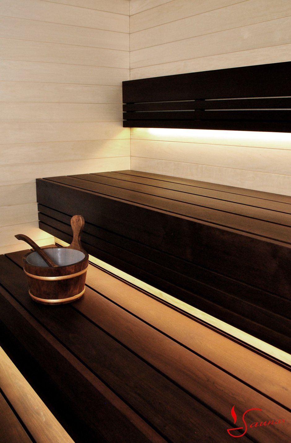 Полки для сауны